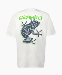 Heren Gramicci T-Shirts*Longsleeve Carabiner Wit