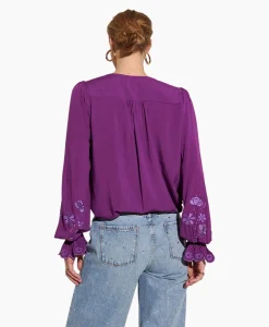 Dames Harper & Yve Blouses*Harper & Yve Blouse Jamy-Ls Paars