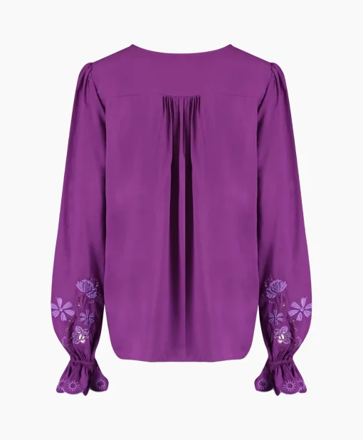 Dames Harper & Yve Blouses*Harper & Yve Blouse Jamy-Ls Paars