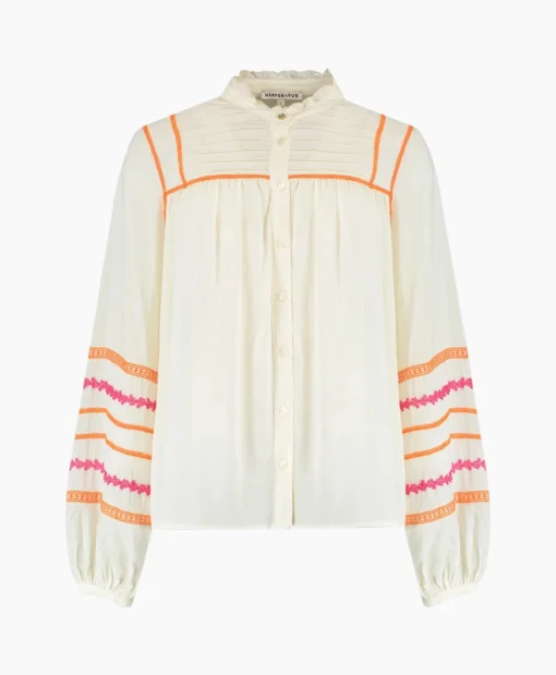 Dames Harper & Yve Blouses*Harper & Yve Blouse Taylor-Ls Off White