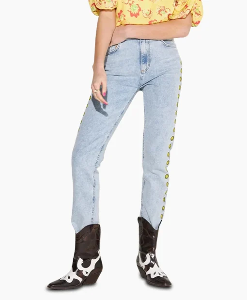 Dames Harper & Yve Broeken*Harper & Yve Jeans Harper-Pa Licht Blauw