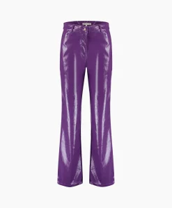 Dames Harper & Yve Broeken*Harper & Yve Pantalon Harper-Pa Paars