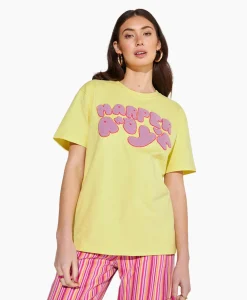 Dames Harper & Yve T-Shirts & Tops*Harper & Yve T-Shirt Korte Mouw Logo-Ss Licht Groen
