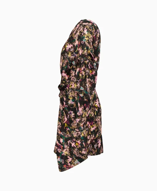Dames Iro Jurken*Mini Jurk Divam Pink