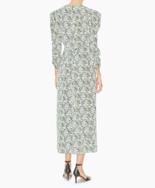 Dames Isabel Marant Bruiloftskleding*Midi Jurk Albini-Ga Ecru