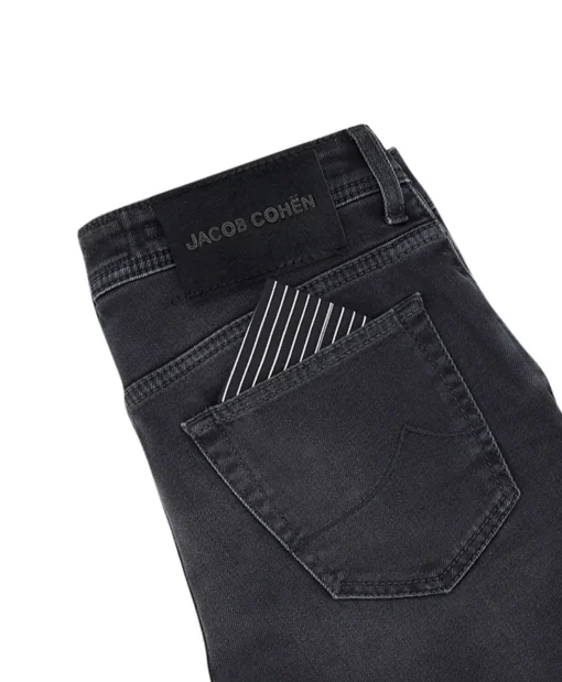 Heren Jacob Cohen Broeken*Jeans Bard Grijs