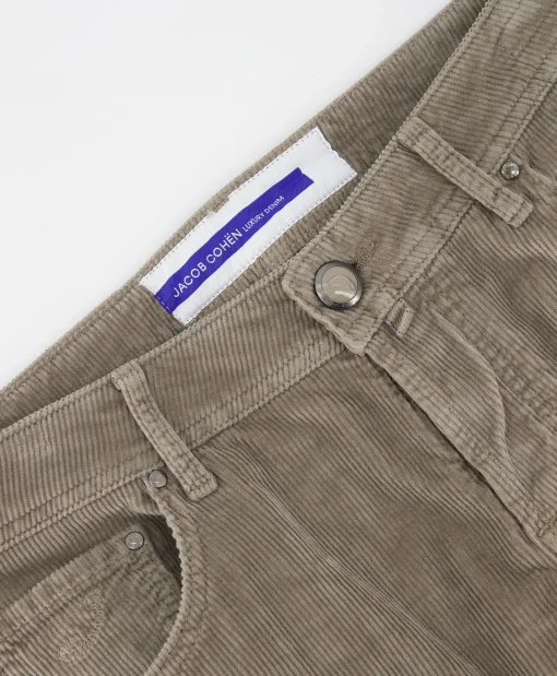 Heren Jacob Cohen Broeken*Jeans 5-Pocket Nick Slim Bruin
