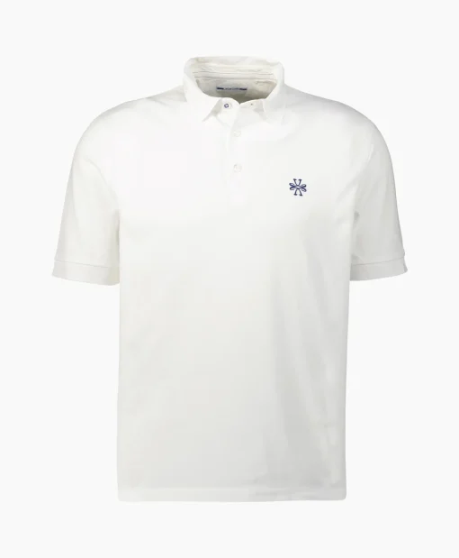 Heren Jacob Cohen Polo's*Polo M/C Dettagli Con Popeline Wit