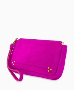 Dames Jérôme Dreyfuss Tassen*Jerome Dreyfuss Clutch Clap M Roze