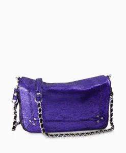 Dames Jérôme Dreyfuss Tassen*Jerome Dreyfuss Crossbody Tas Bobi S Paars