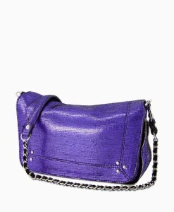 Dames Jérôme Dreyfuss Tassen*Jerome Dreyfuss Crossbody Tas Bobi S Paars