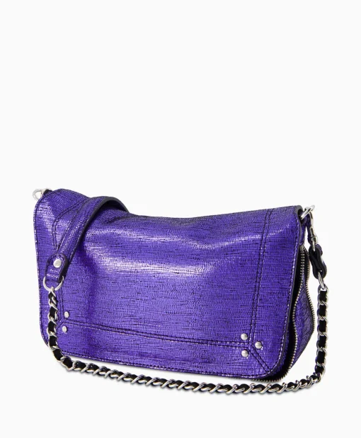 Dames Jérôme Dreyfuss Tassen*Jerome Dreyfuss Crossbody Tas Bobi S Paars