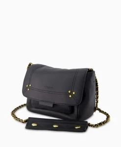 Dames Jérôme Dreyfuss Tassen*Jerome Dreyfuss Crossbody Tas Lulu S Zwart