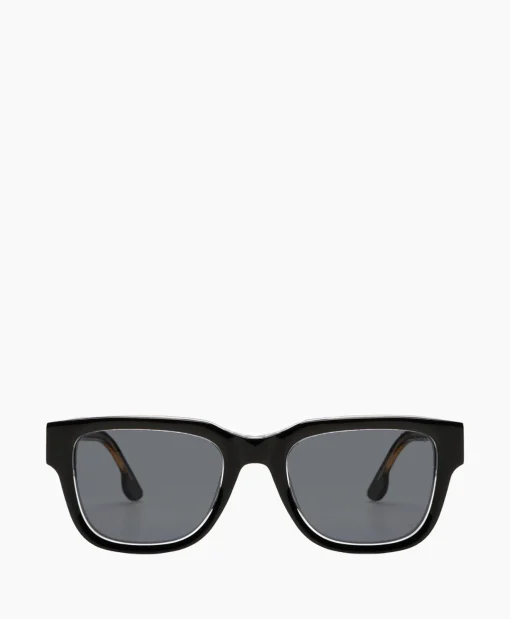Heren Komono Zonnebrillen*Zonnebril Danny Black Clear Zwart