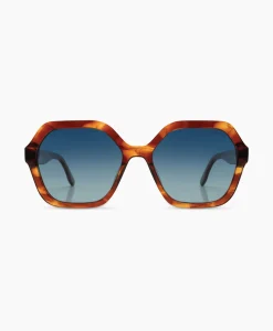 Dames Komono Zonnebrillen*Zonnebril Iggy Bourbon Gold Goud