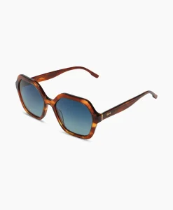 Dames Komono Zonnebrillen*Zonnebril Iggy Bourbon Gold Goud