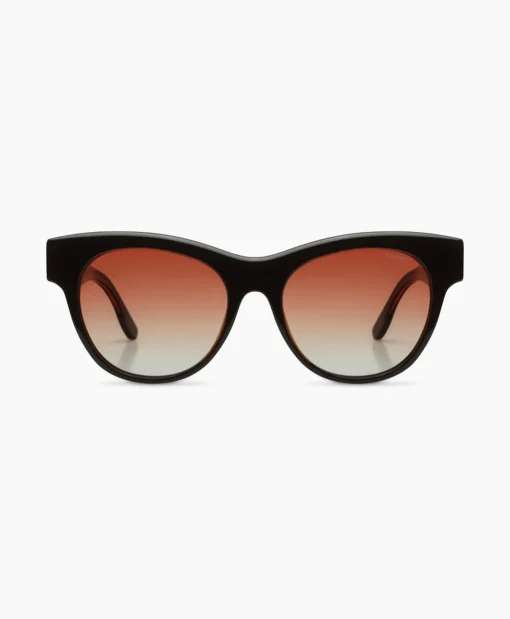 Dames Komono Zonnebrillen*Zonnebril Ursula Black Bronze Zwart
