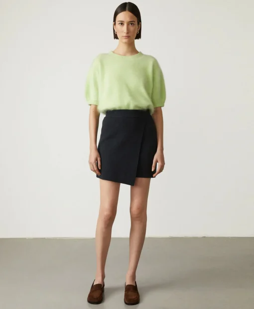 Dames Lisa Yang Rokken*Minirok Josette Donker Blauw