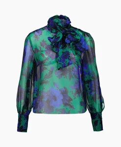 Dames Liu Jo Blouses*Blouse C/Fiocco Blauw