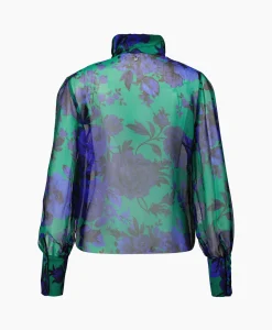 Dames Liu Jo Blouses*Blouse C/Fiocco Blauw