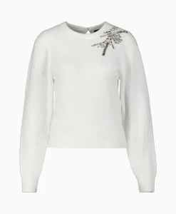 Dames Liu Jo Truien*Blouse Sweater Wit