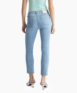 Dames Liu Jo Broeken*Jeans Pant.Authentic Slim Ankle R.W. Blauw