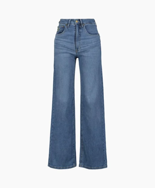 Dames Lois Broeken*Jeans Rosa Blauw