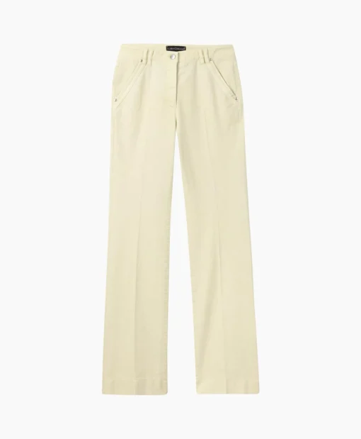 Dames Luisa Cerano Broeken*Jeans 698615/2198-0 Off White