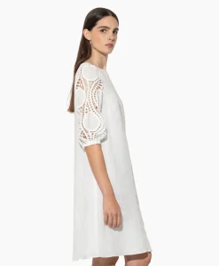Dames Luisa Cerano Jurken*Jurk 798504/3500-0 Off White