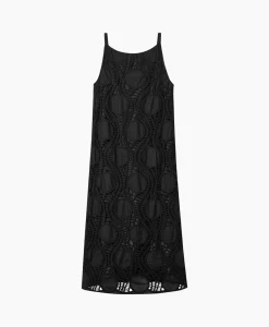 Dames Luisa Cerano Jurken*Midi Jurk 798490/3619-0 Zwart Dessin
