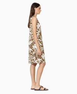 Dames Luisa Cerano Jurken*Mini Jurk 798496/3630-0 Bruin