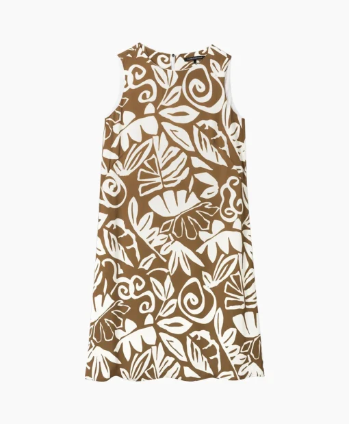 Dames Luisa Cerano Jurken*Mini Jurk 798496/3630-0 Bruin