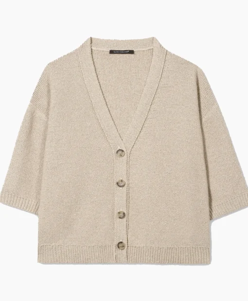 Dames Luisa Cerano Vesten*Sweater 478307/5894-0 Taupe