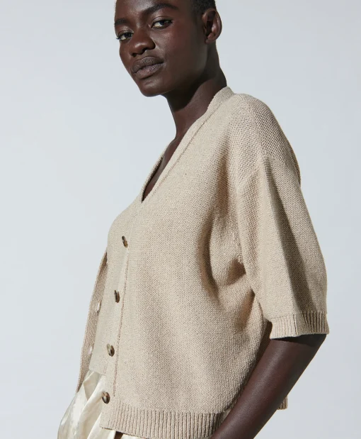 Dames Luisa Cerano Vesten*Sweater 478307/5894-0 Taupe
