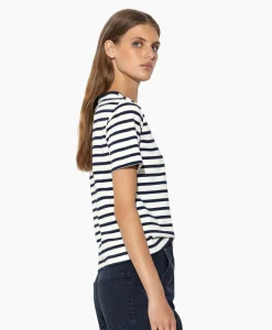 Dames Luisa Cerano T-Shirts & Tops*T-Shirt Korte Mouw 398145/7800-0 Off White