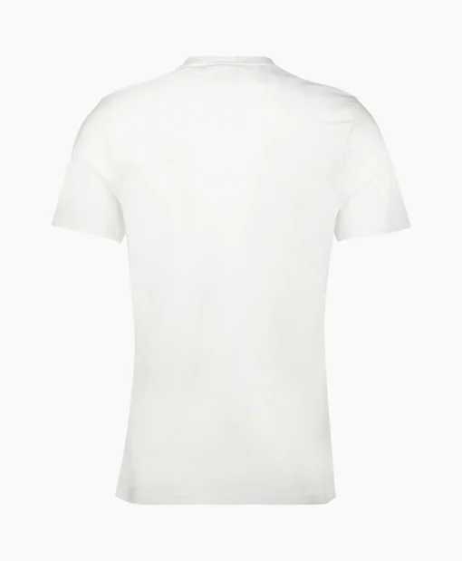Heren Lyle&scott T-Shirts*Lyle&Scott Lyle&Scott T-Shirt Korte Mouw Ts400Vog Wit