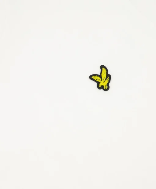 Heren Lyle&scott T-Shirts*Lyle&Scott Lyle&Scott T-Shirt Korte Mouw Ts400Vog Wit