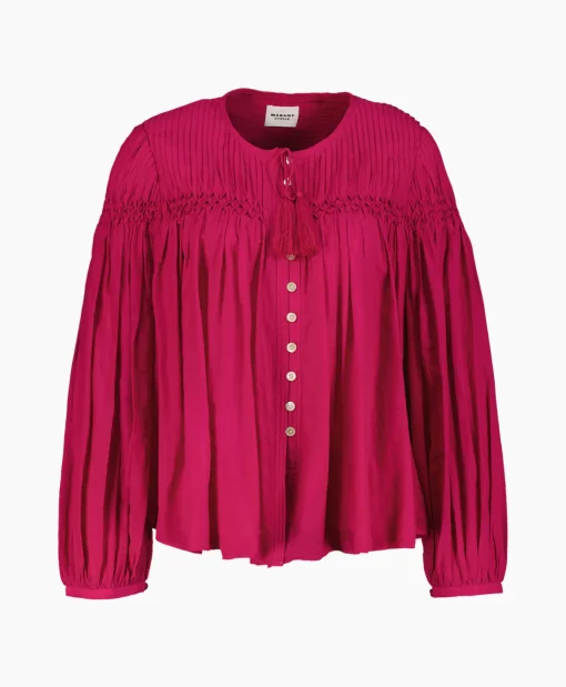 Dames Marant Étoile Blouses*Marant Etoile Blouse Abadi-Ge Pink