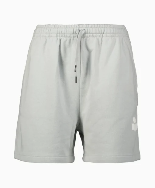 Dames Marant Étoile Broeken*Marant Etoile Korte Broek Mirana-Ge Licht Blauw
