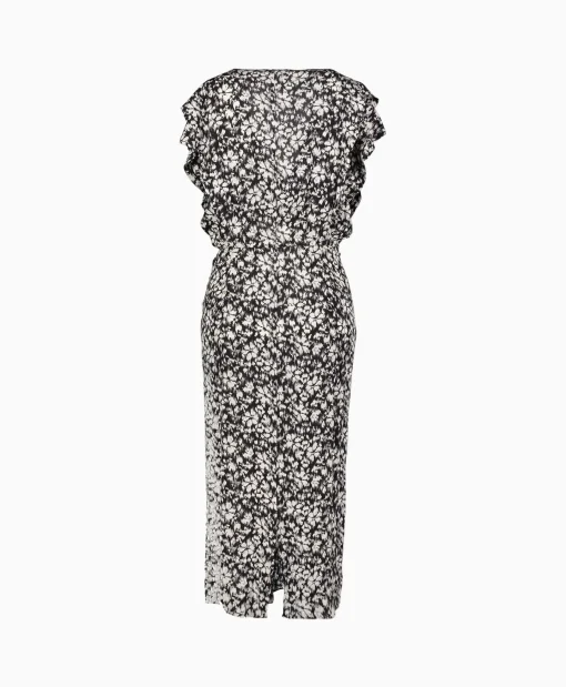 Dames Marant Étoile Jurken*Marant Etoile Midi Jurk Epolia-Gc Zwart