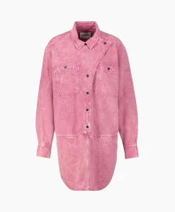 Dames Marant Étoile Jurken*Marant Etoile Mini Jurk Ilaya-Gc Pink