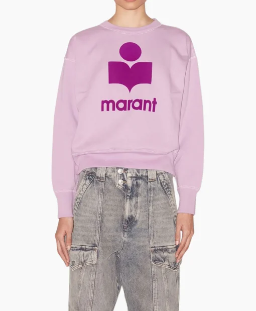 Dames Marant Étoile Truien*Marant Etoile Pullover Mobyli Lila