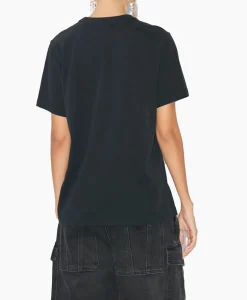 Dames Marant Étoile T-Shirts & Tops*Marant Etoile T-Shirt Korte Mouw Zewel-Ga Zwart
