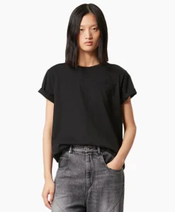 Dames Marant Étoile T-Shirts & Tops*Marant Etoile T-Shirt Korte Mouw Aby-Gb Zwart