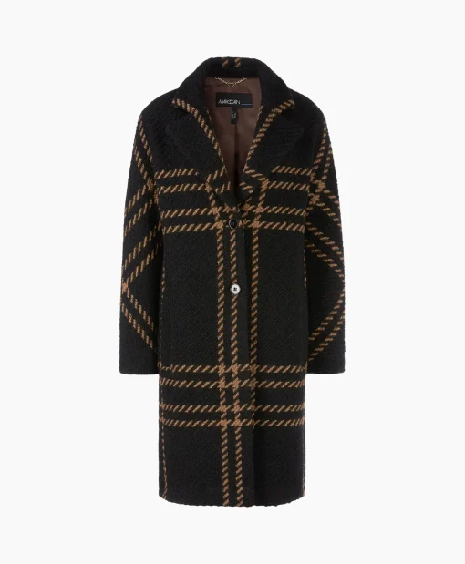 Dames Marccain Additions Jassen*Coat Va 11.04 W11 Zwart