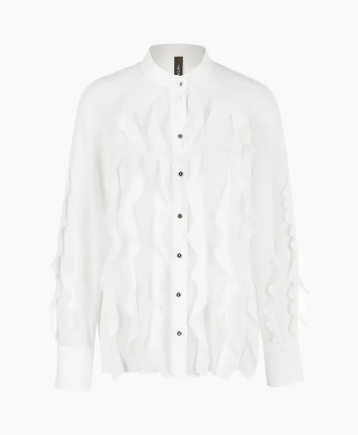 Dames Marccain Collectie Blouses*Blouse Wc 51.27 W44 Off White