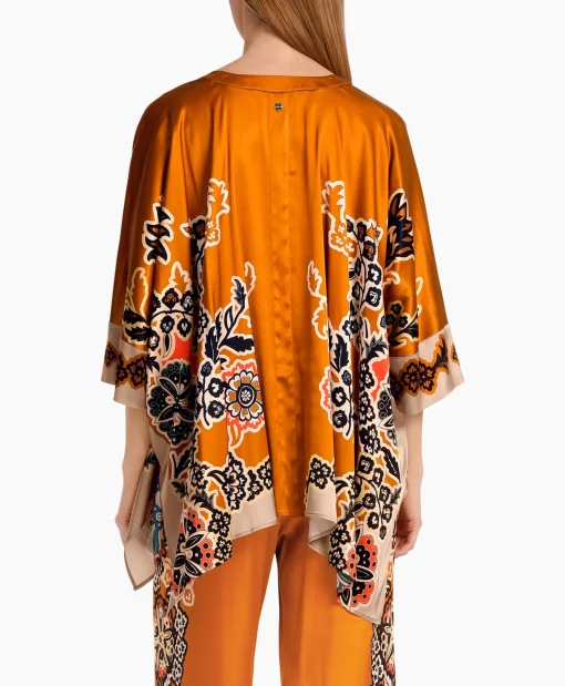 Dames Marccain Collectie Blouses*Blouse Wc 51.40 W66 Oranje
