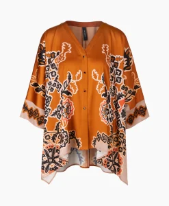 Dames Marccain Collectie Blouses*Blouse Wc 51.40 W66 Oranje