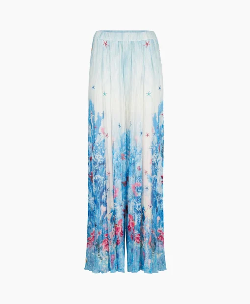 Dames Marccain Collectie Broeken*Broek Wc 81.58 J83 Aqua