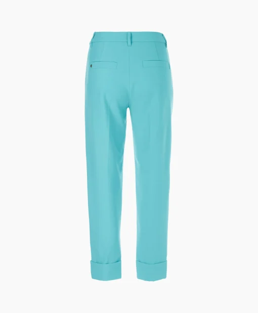 Dames Marccain Collectie Broeken*Broek Wc 81.13 W22 Turquoise